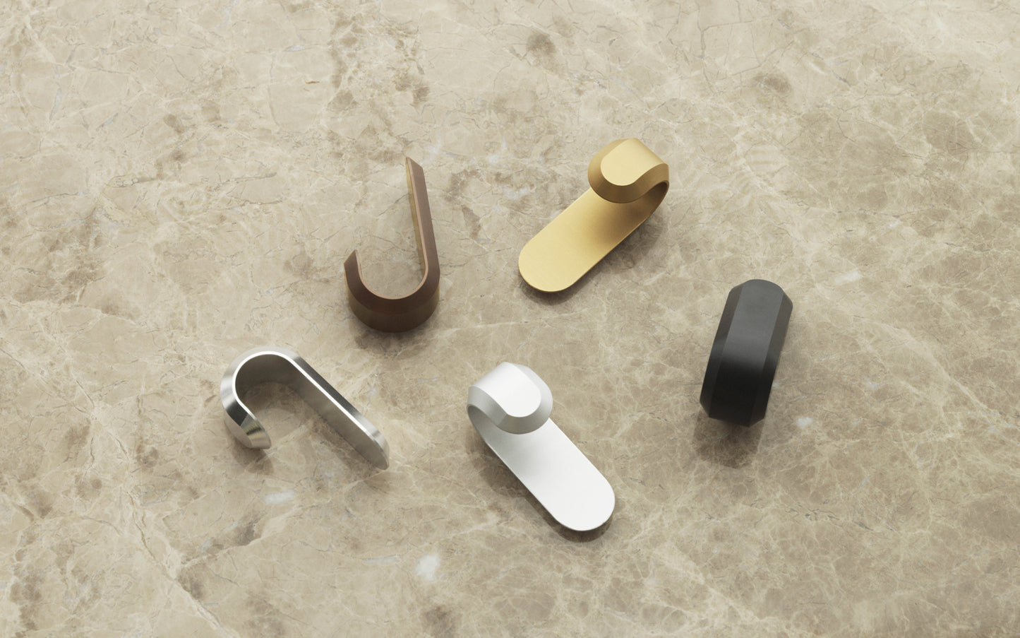 Curve Hooks Mini (2 pcs) by Normann CPH
