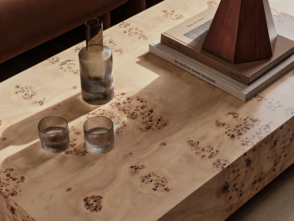 Burl Coffee Table - Natural, by ferm Living