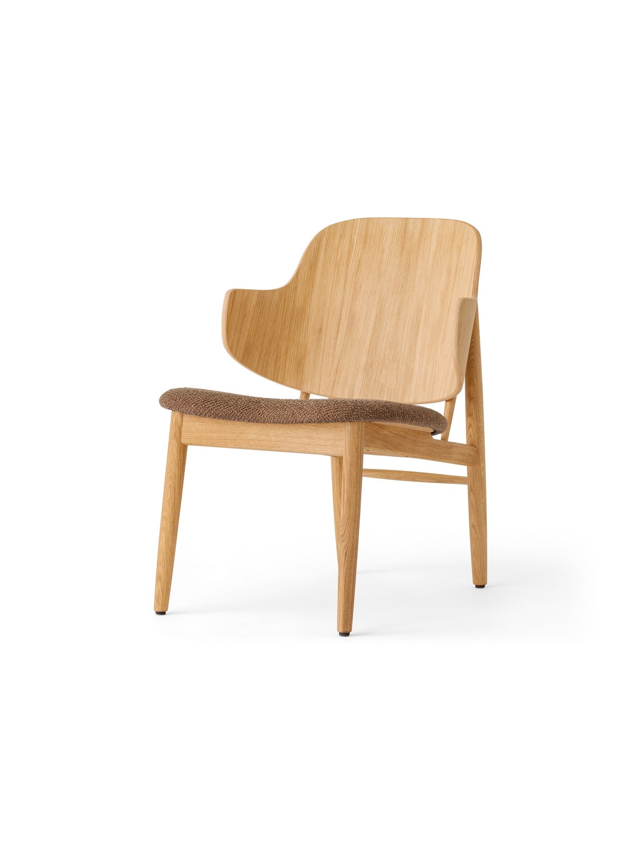 Penguin Wooden Lounge Chair (Upholstered) by Audo Copenhagen
