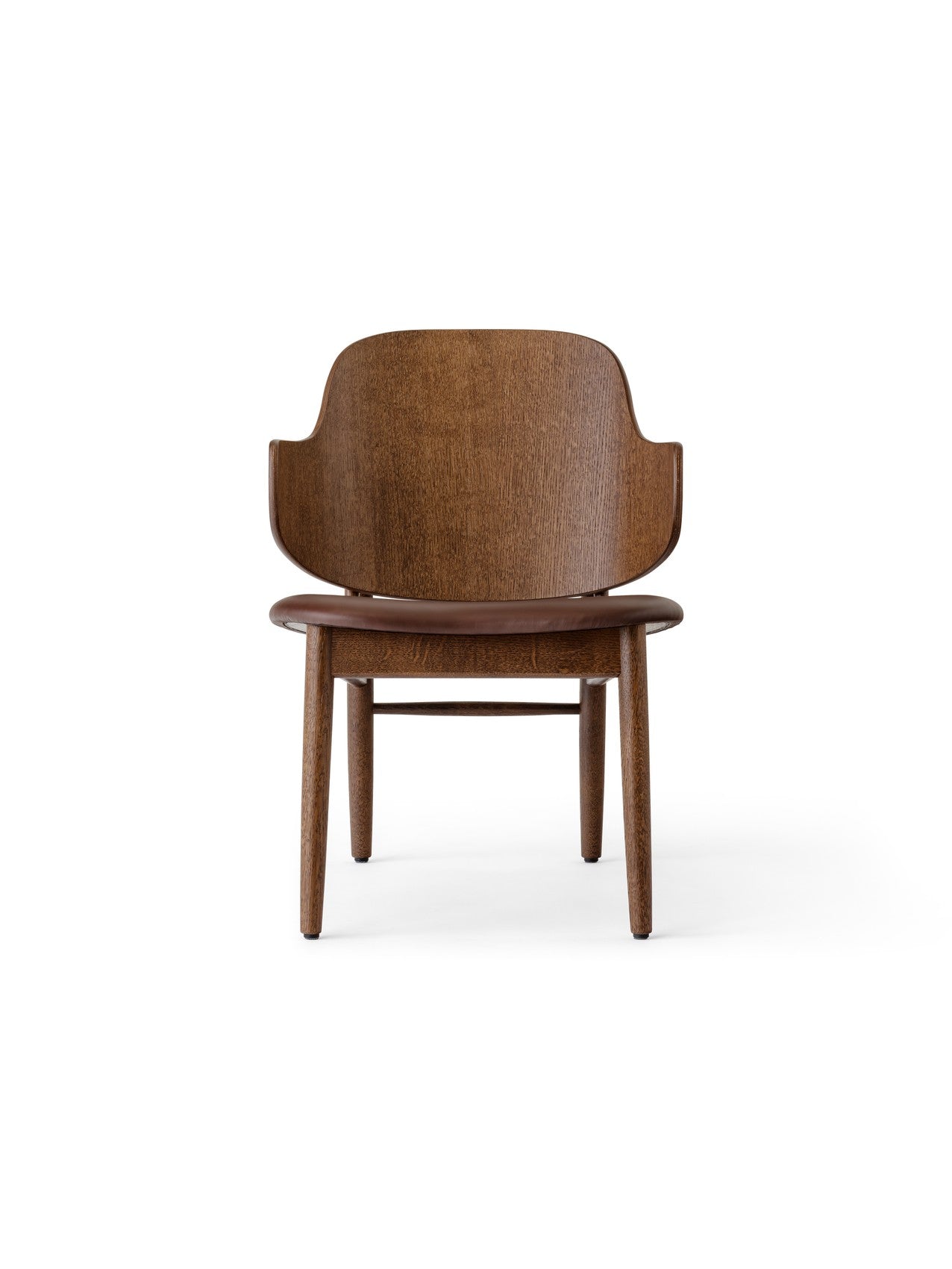 Penguin Wooden Lounge Chair (Upholstered) by Audo Copenhagen