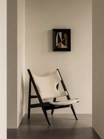 Knitting Lounge Chair (Black Oak) by Menu / Audo Copenhagen