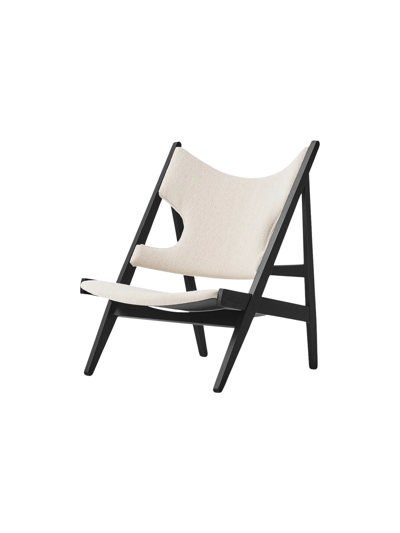 Knitting Lounge Chair (Black Oak) by Menu / Audo Copenhagen