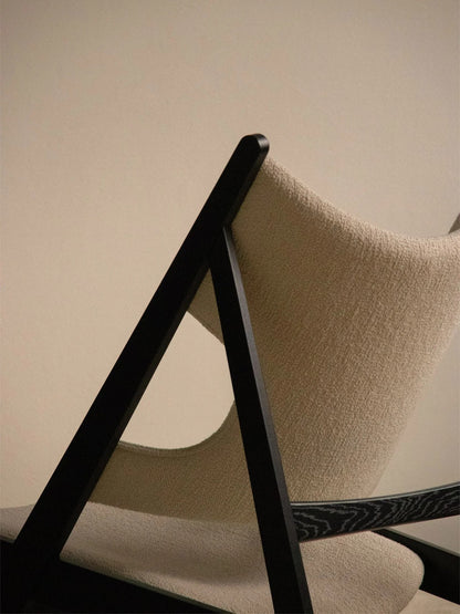 Knitting Lounge Chair (Black Oak) by Menu / Audo Copenhagen
