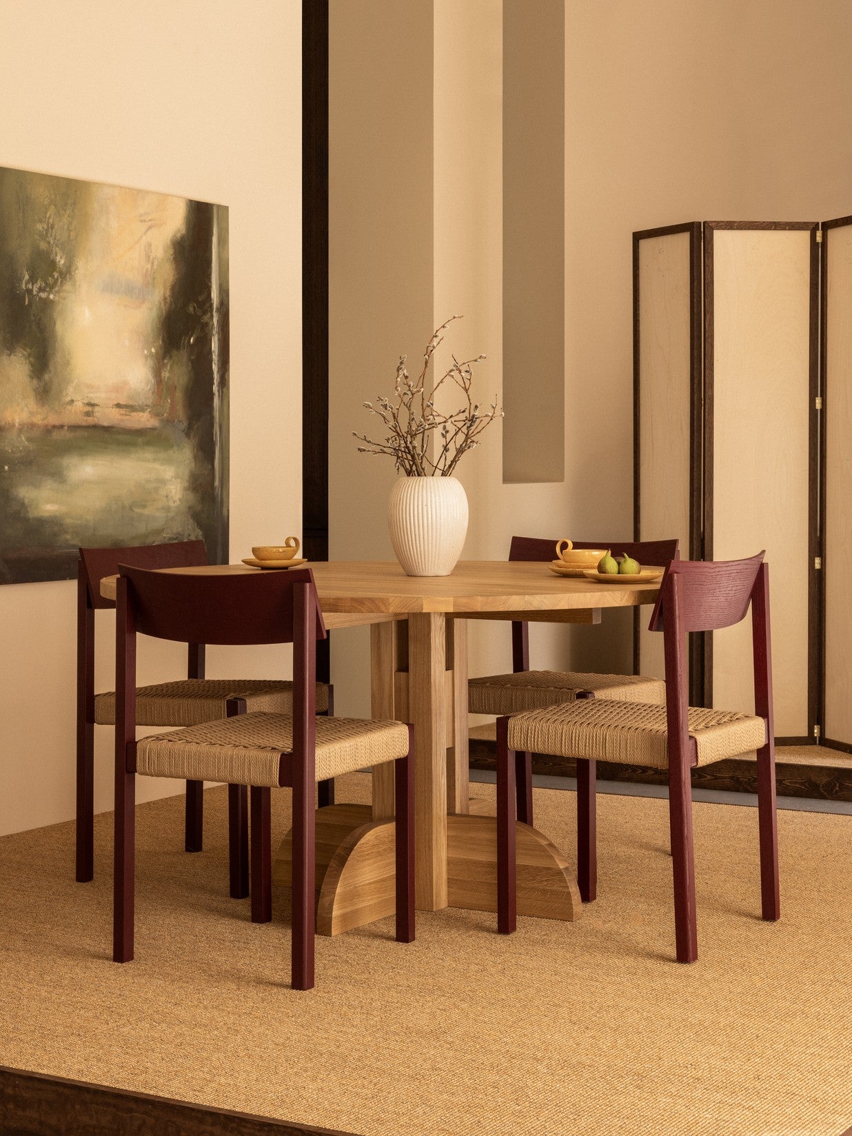 Puffin Dining Table (Round) by Audo Copenhagen