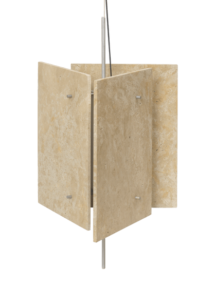 Oeste Pendant Lamp Travertine by ferm LIVING