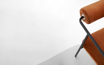 Cyrus Chair - Rust Velvet