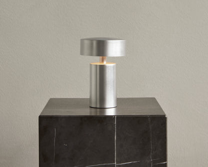 Column Table Lamp, Portable
