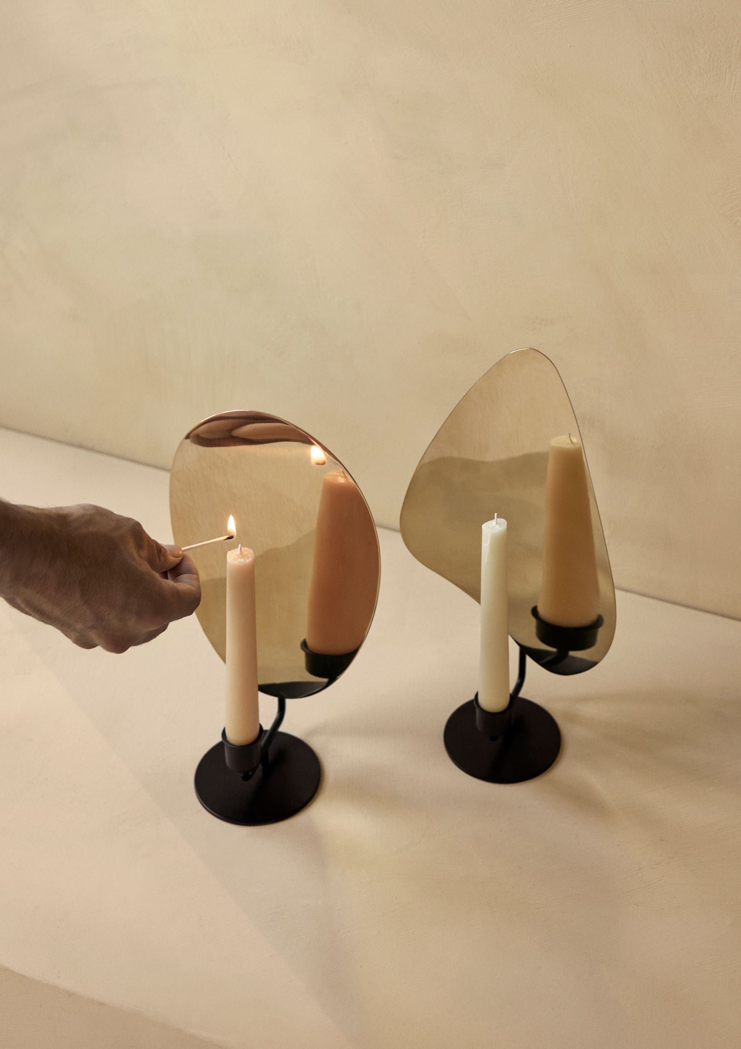 Flambeau Candle Holder, Table by ferm LIVING