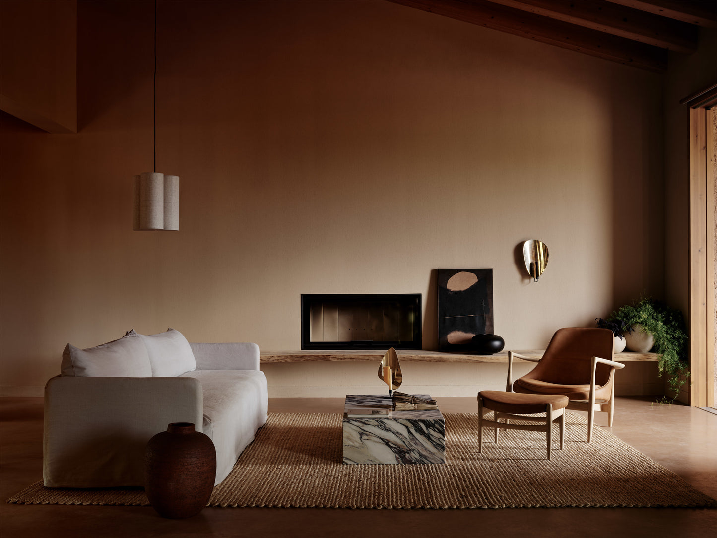 Flambeau Candle Holder, Wall by ferm LIVING
