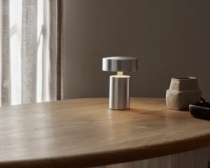 Column Table Lamp, Portable
