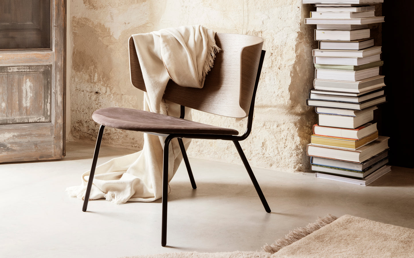 Herman Lounge Chair by ferm LIVING