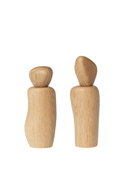 Pair of  Grinders (Cairn and Pebble) by ferm LIVING