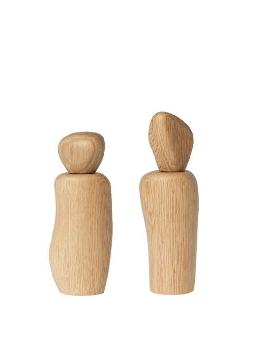 Pair of  Grinders (Cairn and Pebble) by ferm LIVING