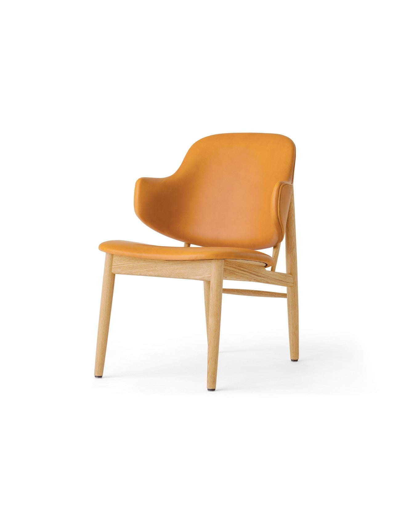 Penguin Wooden Lounge Chair (Upholstered) by Audo Copenhagen