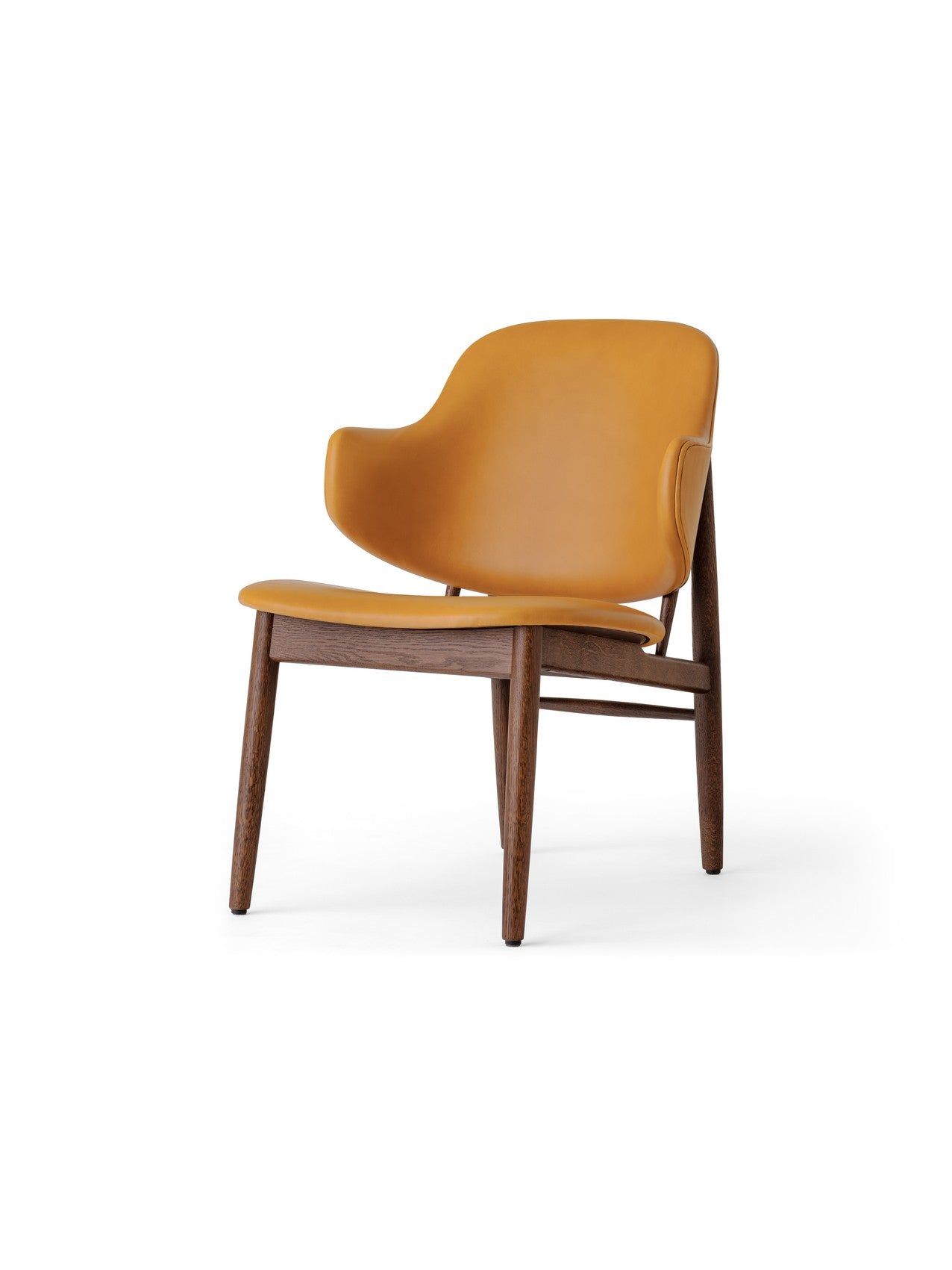 Penguin Wooden Lounge Chair (Upholstered) by Audo Copenhagen