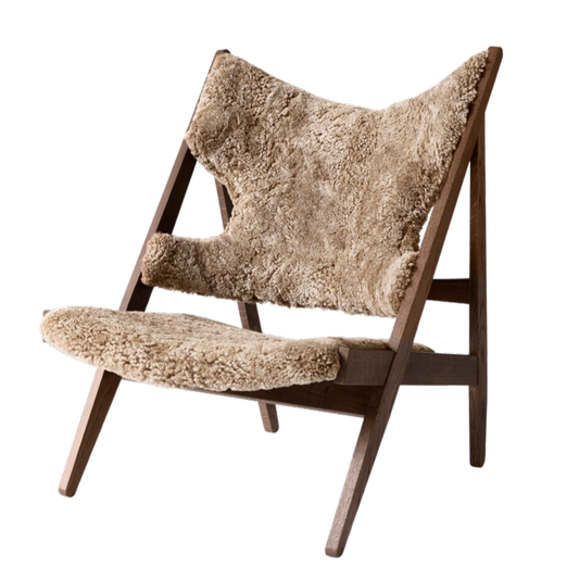 Knitting Lounge Chair - Sheepskin by Menu / Audo Copenhagen