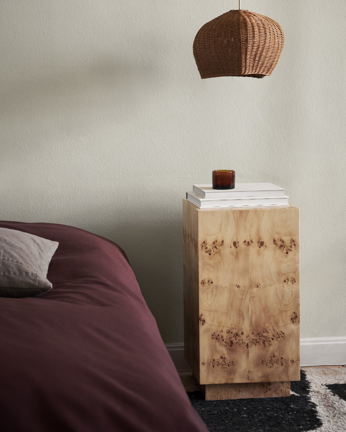 Burl Side Table - Natural, by ferm Living