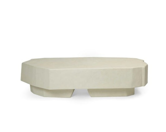 Staffa Coffee Table Ivory by fermLIVING