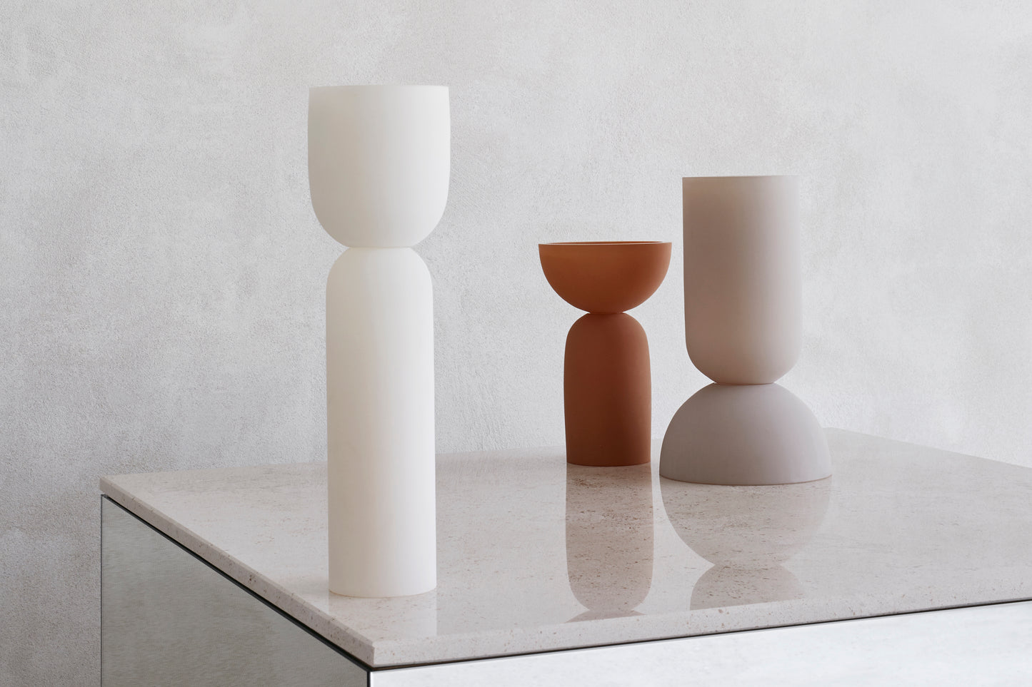 Dual Vase, Medium by Kristina Dam