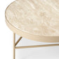 Travertine Table - Large by ferm LIVING