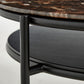 Verde Coffee Table, Marble Top by Woud