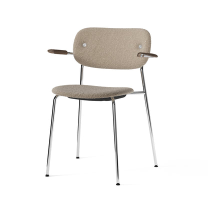 Co Chair - Upholstered Seat & Back with Arms by Menu / Audo Copenhagen