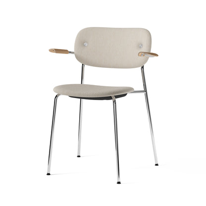 Co Chair - Upholstered Seat & Back with Arms by Menu / Audo Copenhagen
