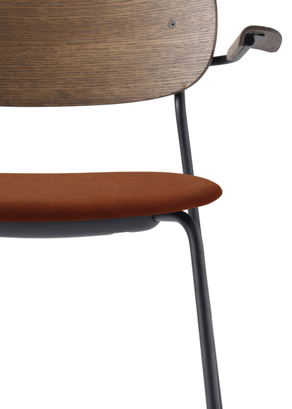 Co Chair - Upholstered Seat with Arms by Menu / Audo Copenhagen