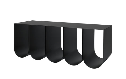 Curved Bench by Kristina Dam