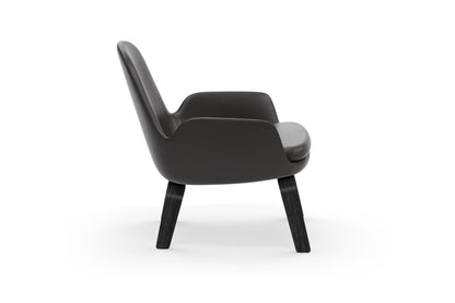 Era Lounge Chair Low, Black Oak by Normann Copenhagen