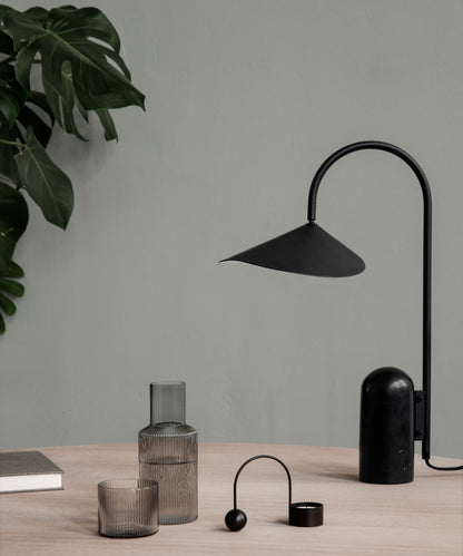 Ripple Carafe with Lid, Small by ferm LIVING (Set of 2)