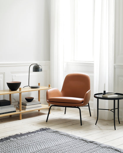 Era Lounge Chair Low, Steel by Normann Copenhagen