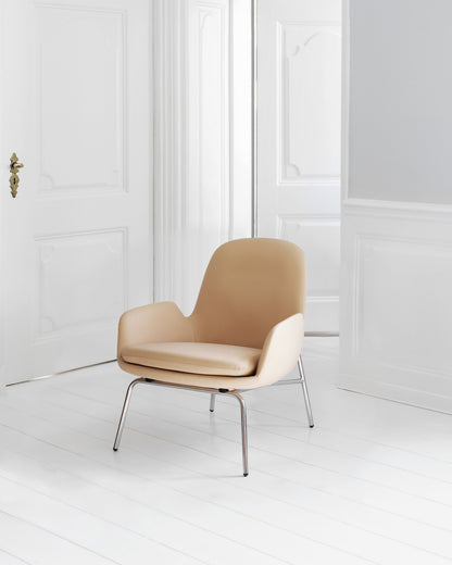 Era Lounge Chair Low, Chrome by Normann Copenhagen