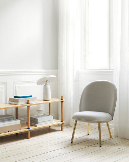 Ace Lounge Chair Brass by Normann Copenhagen