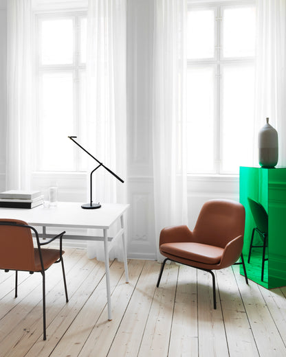 Era Lounge Chair Low, Steel by Normann Copenhagen