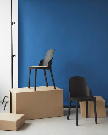 Allez Chair Molded Wicker, Oak by Normann Copenhagen