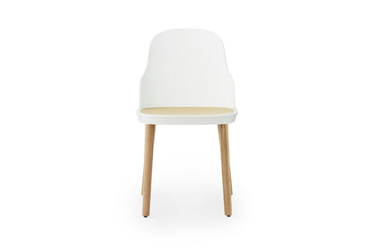 Allez Chair Molded Wicker, Oak by Normann Copenhagen