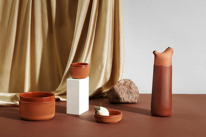 Junto Dish Terracotta by Normann Copenhagen