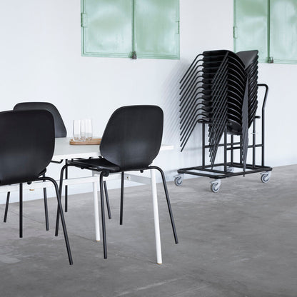 My Chair Walnut, Steel by Normann Copenhagen