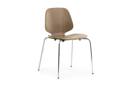My Chair Walnut, Steel by Normann Copenhagen