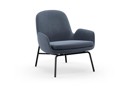 Era Lounge Chair Low, Steel by Normann Copenhagen