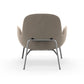 Era Lounge Chair Low, Chrome by Normann Copenhagen