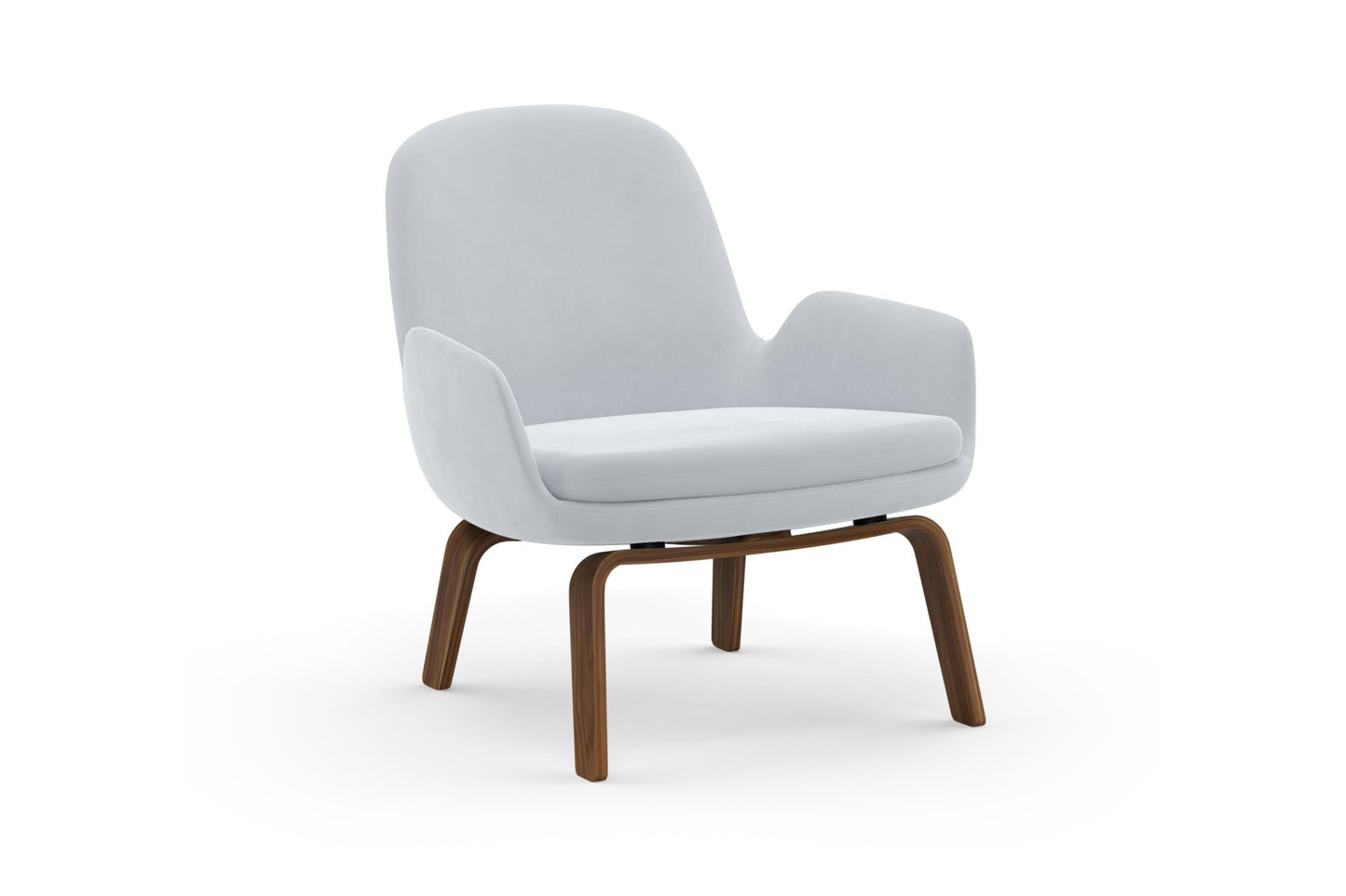 Era Lounge Chair Low, Walnut by Normann Copenhagen