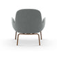 Era Lounge Chair Low, Walnut by Normann Copenhagen
