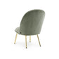 Ace Lounge Chair Brass by Normann Copenhagen