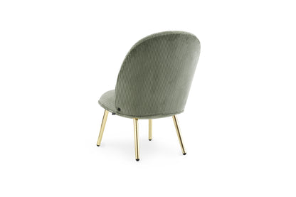 Ace Lounge Chair Brass by Normann Copenhagen