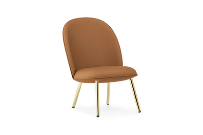 Ace Lounge Chair Brass by Normann Copenhagen