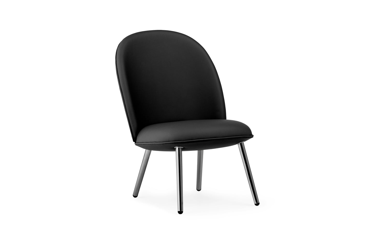 Ace Lounge Chair Black Metallic by Normann Copenhagen