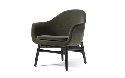 Harbour Lounge Chair, Wooden Base by Menu / Audo Copenhagen