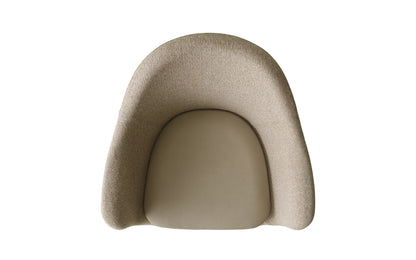 Harbour Lounge Chair, Wooden Base by Menu / Audo Copenhagen